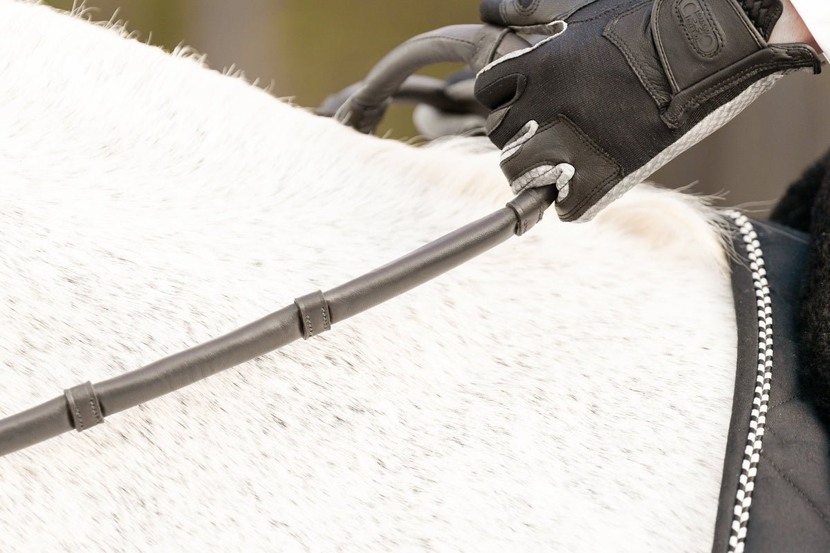 The Heather Comfort Connect Rein - Supportive Padded reins For Weak Hands and Better Connection - CorrectConnect - Equiluxe Tack