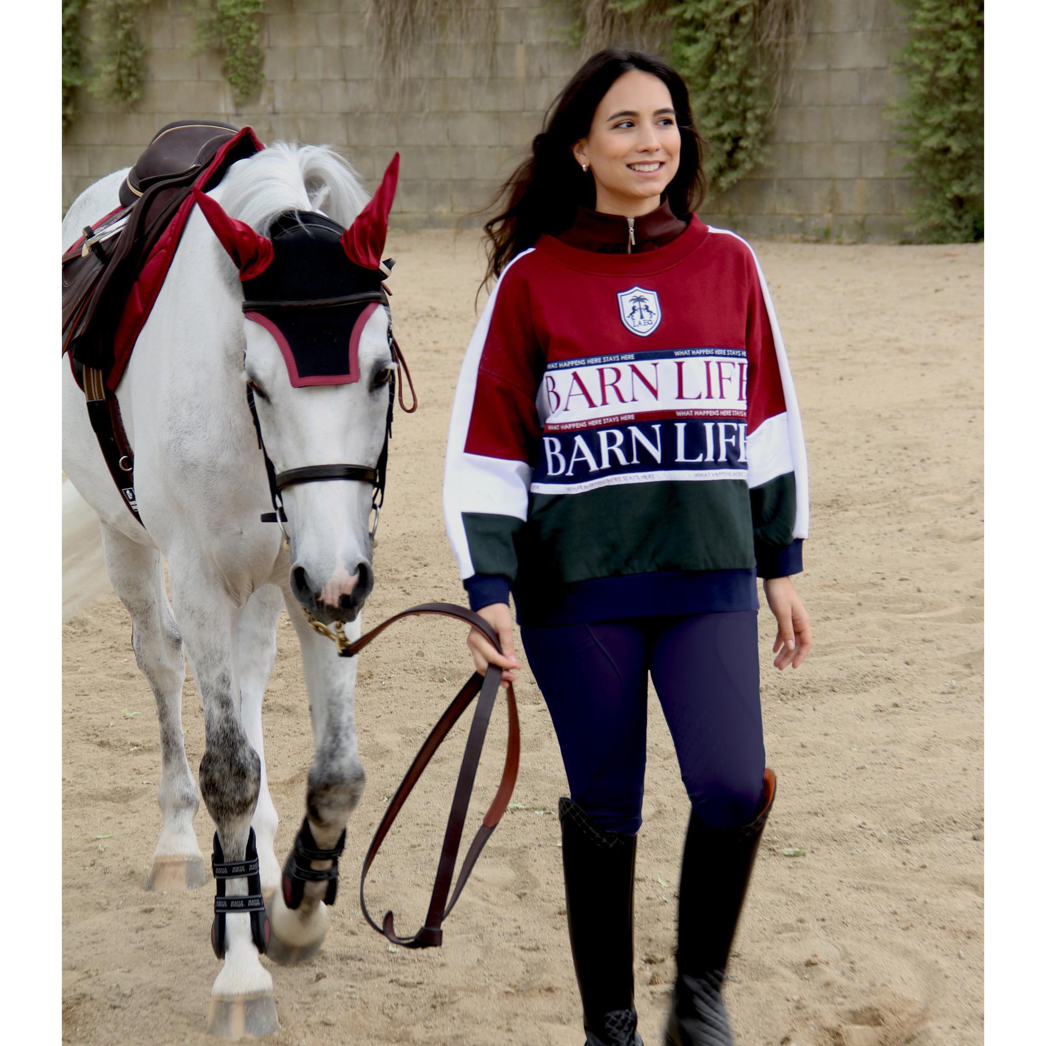 The LA EQ 'Barn life' Sweatshirt - Majyk Equipe - Equiluxe Tack