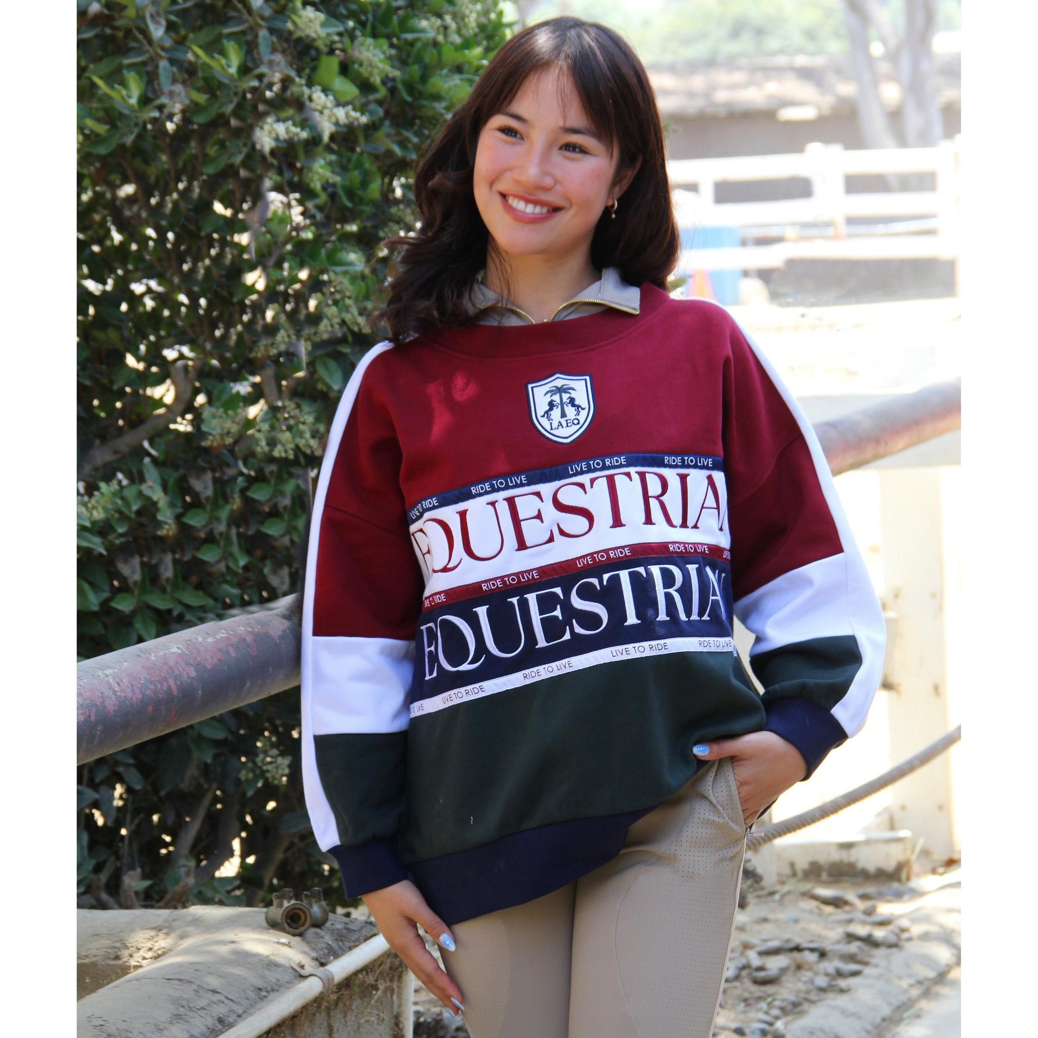 The LA EQ 'Equestrian' Sweatshirt - Majyk Equipe - Equiluxe Tack