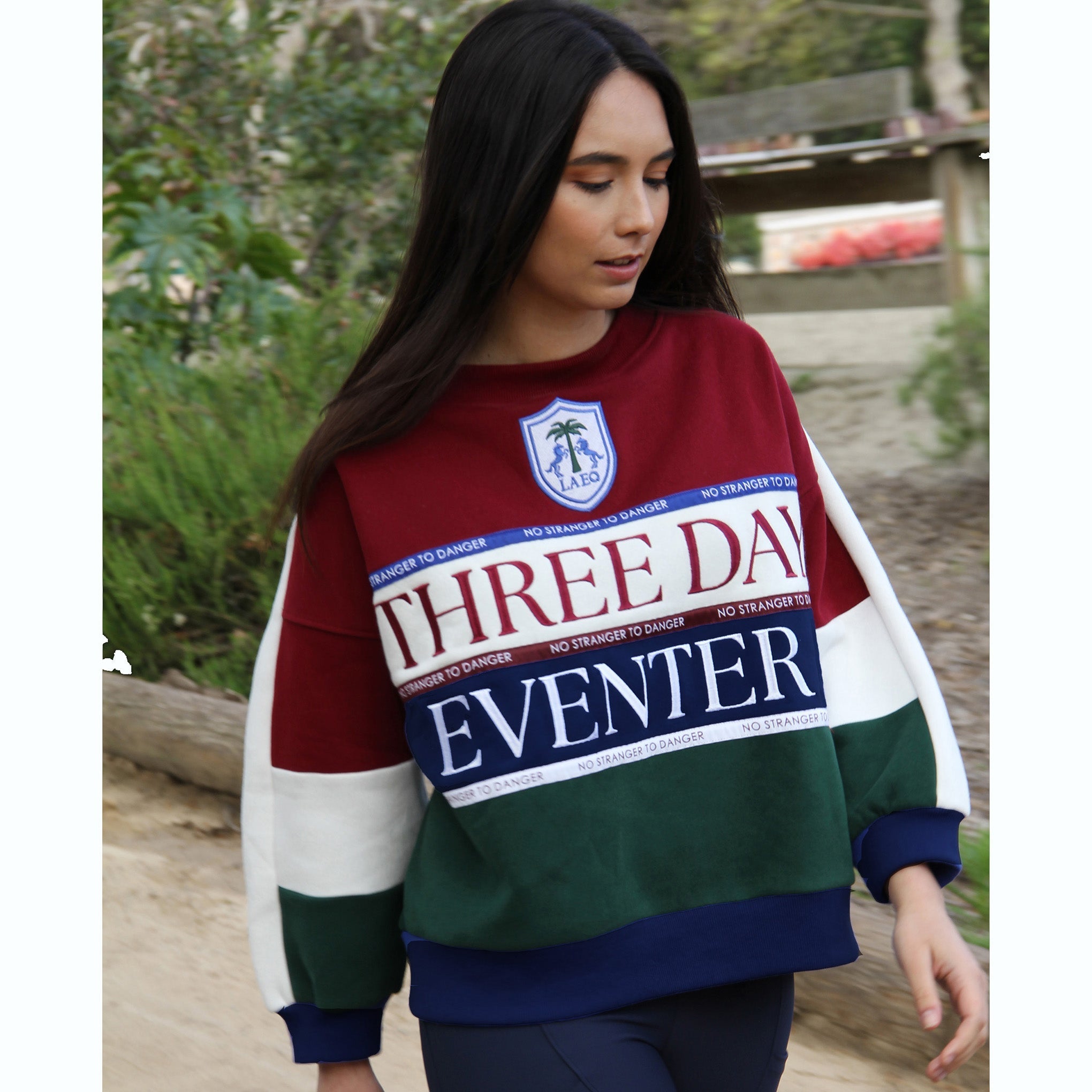 The LA EQ 'Three Day Eventer' Sweatshirt - Limited Edition - Majyk Equipe - Equiluxe Tack