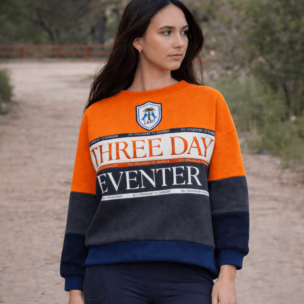 The LA EQ 'Three Day Eventer' Sweatshirt - Limited Edition - Majyk Equipe - Equiluxe Tack