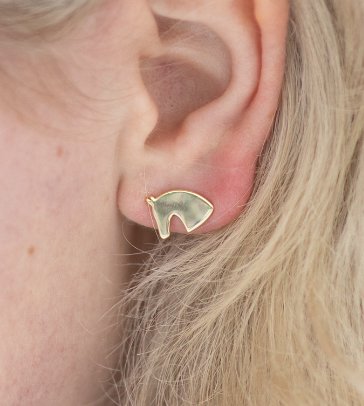 The Novella 14K Signature Earring. - Novella Equestrian - Equiluxe Tack