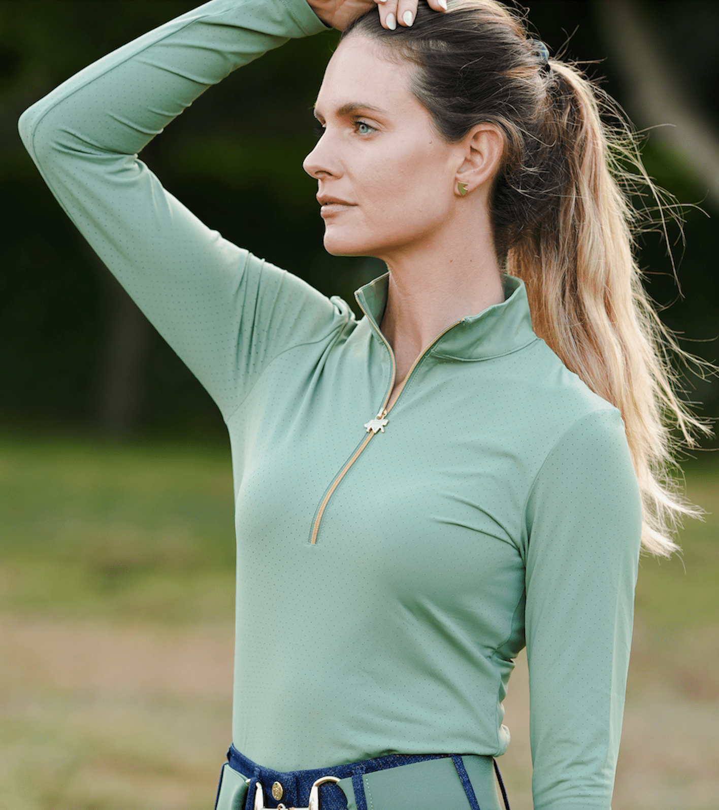 The Novella Equestrian Perfect Perforated Zip. - Equiluxe Tack