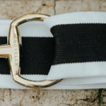 The Novella Equestrian Snaffle Belts in Black - Novella Equestrian - Equiluxe Tack