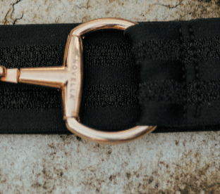 The Novella Equestrian Snaffle Belts in Black - Novella Equestrian - Equiluxe Tack