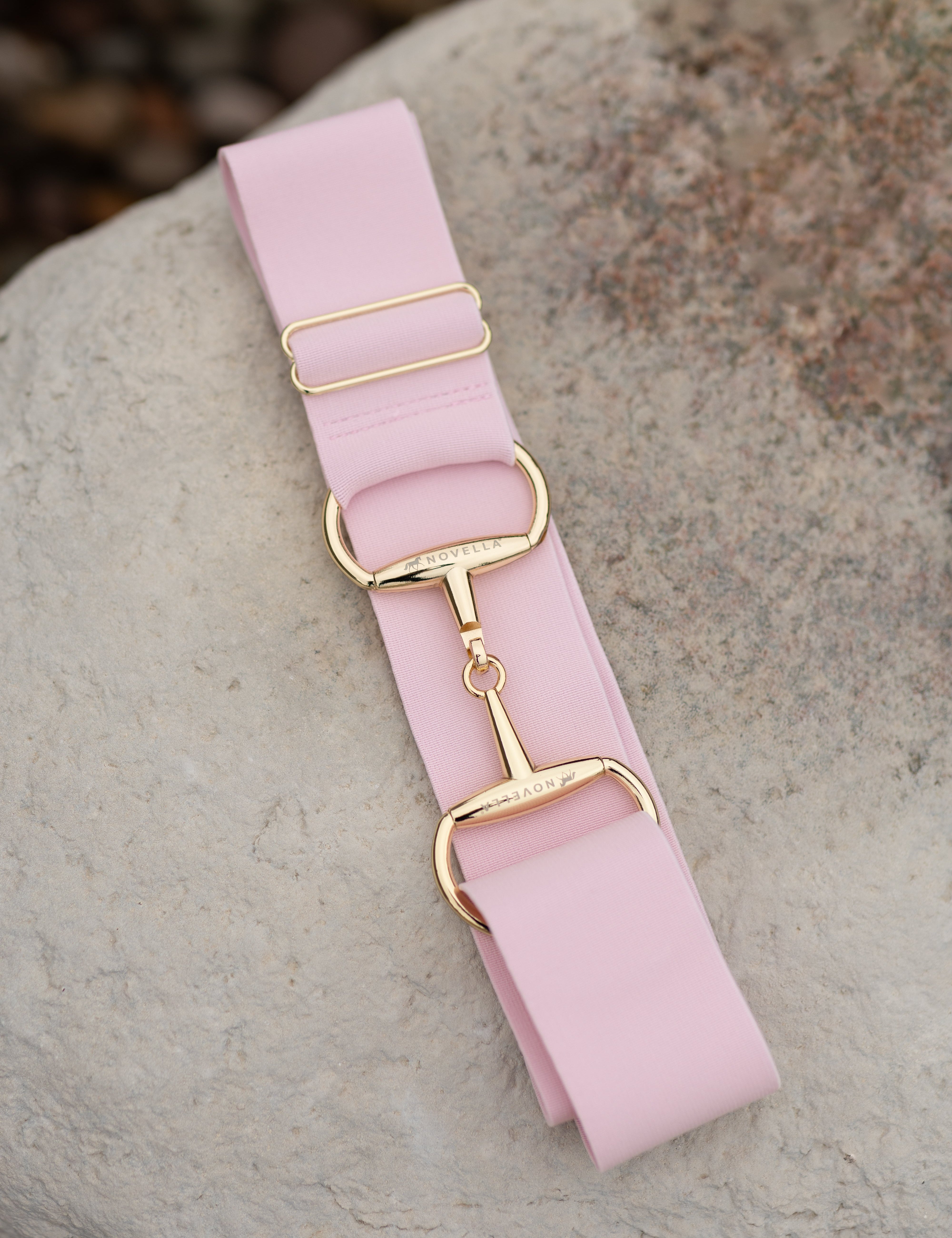 The Novella Pastel Snaffle Belts (Posh Pink + Baby Blue) - Novella Equestrian - Equiluxe Tack