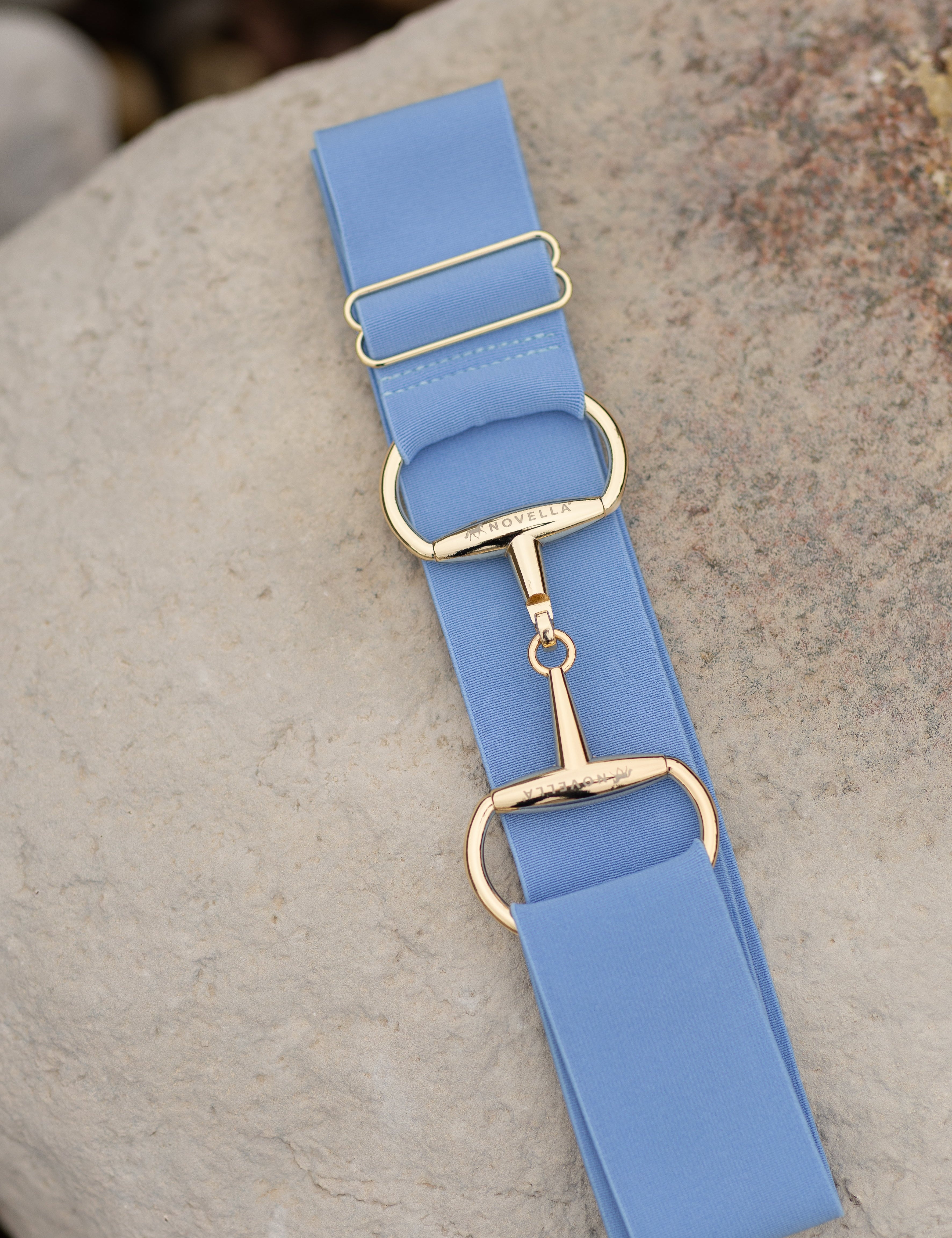 The Novella Pastel Snaffle Belts (Posh Pink + Baby Blue) - Novella Equestrian - Equiluxe Tack