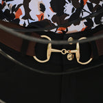 The Novella Snaffle Belt - Chocolate - Novella Equestrian - Equiluxe Tack