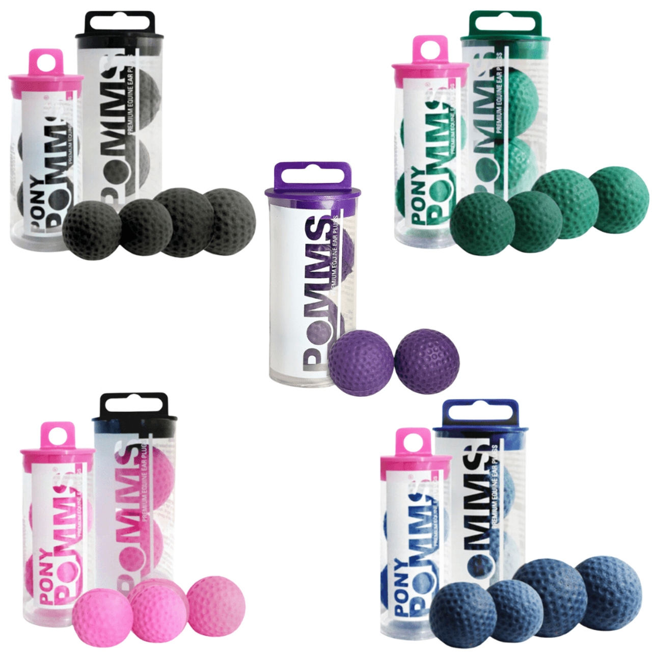The Original POMMS® Equine Ear Plugs - Equiluxe Tack - Equiluxe Tack