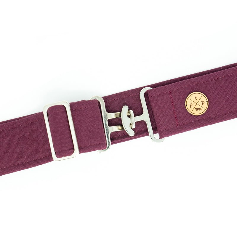 The Posh Pony Burgundy Belt - The Posh Pony - Equiluxe Tack
