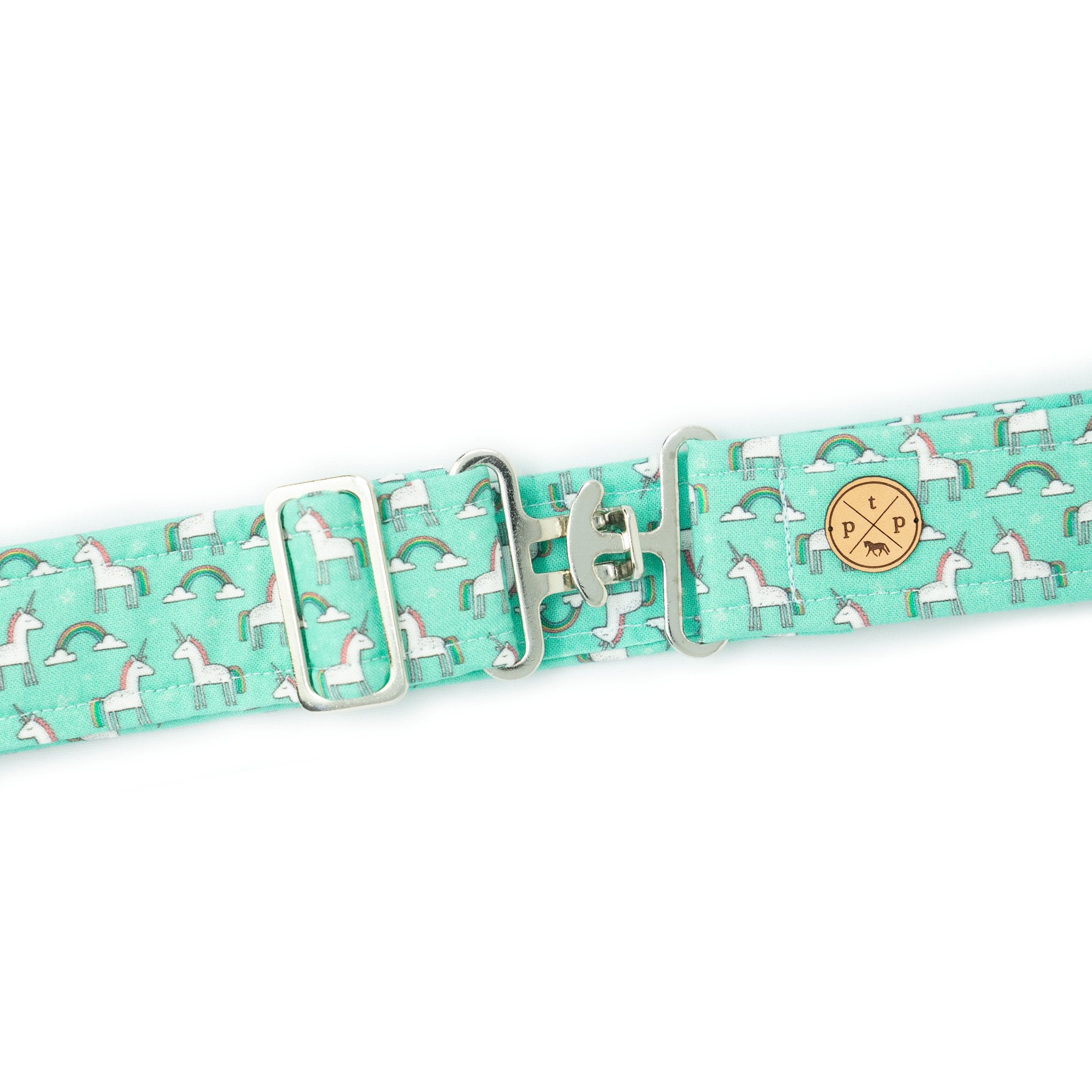 The Posh Pony Magical Unicorn (Teal) Belt - The Posh Pony - Equiluxe Tack