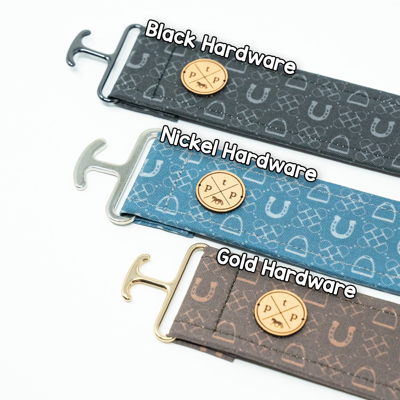 The Posh Pony Watercolor Flowers Belt - The Posh Pony - Equiluxe Tack