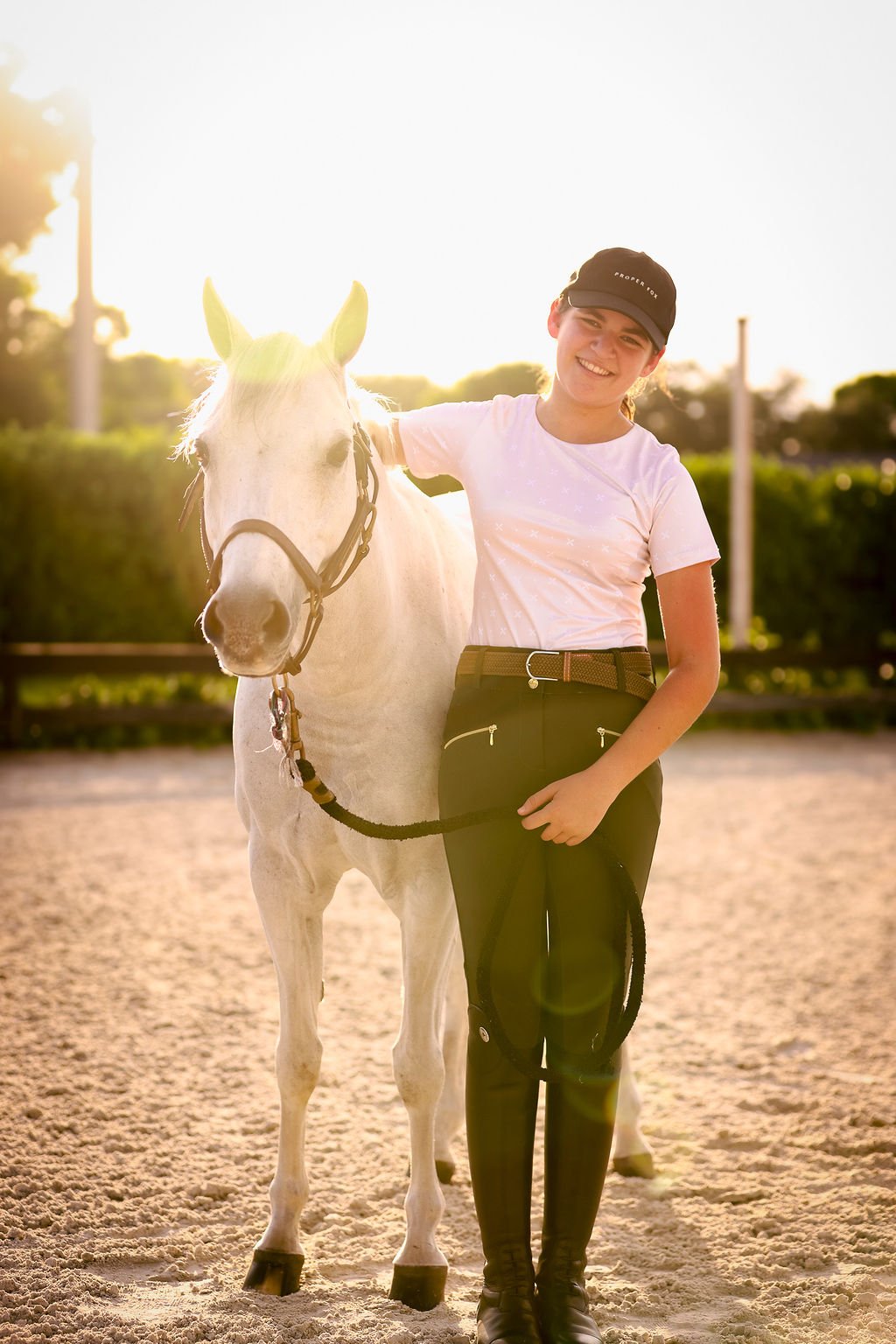 The Proper Fox Beige Short Sleeve - Equiluxe Tack