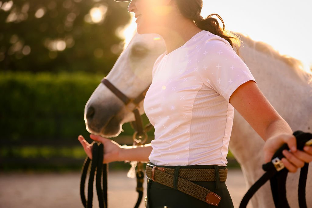 The Proper Fox Beige Short Sleeve - Equiluxe Tack