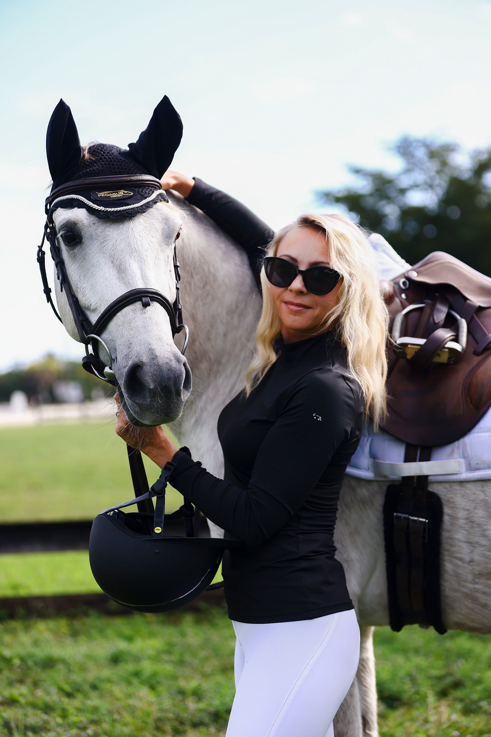 The Proper Fox Black Mockneck - Equiluxe Tack