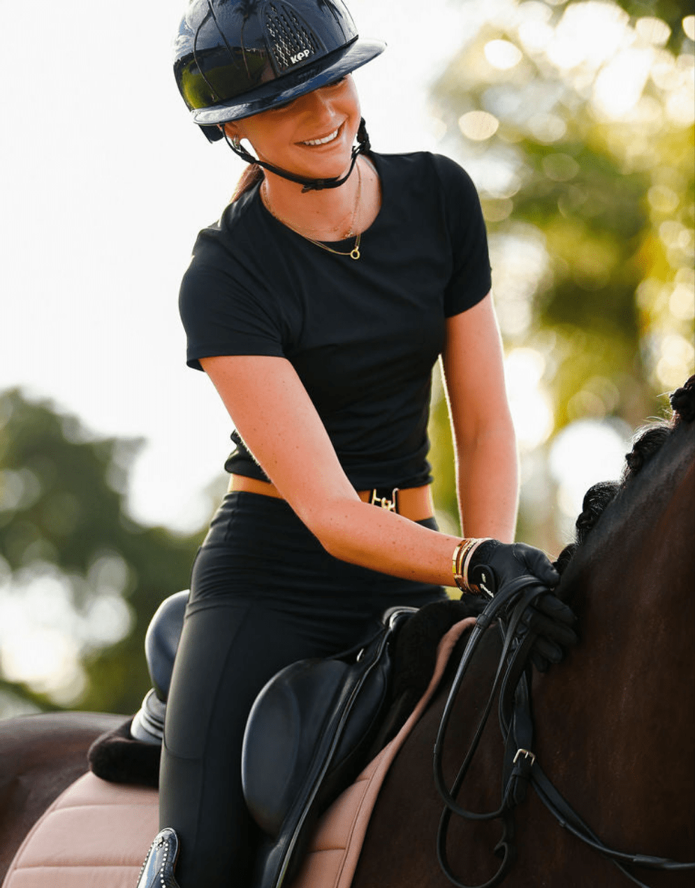 The Proper Fox Black Short Sleeve - Equiluxe Tack