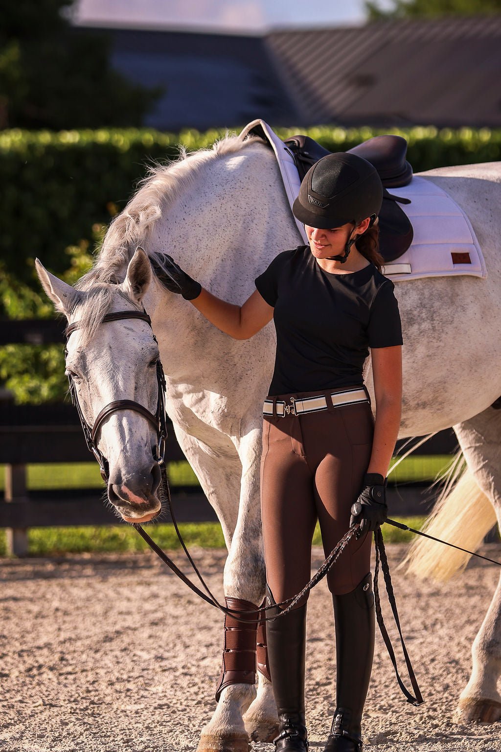 The Proper Fox Black Short Sleeve - Equiluxe Tack