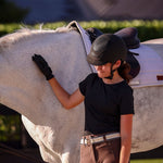 The Proper Fox Black Short Sleeve - Equiluxe Tack