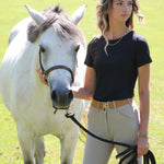 The Proper Fox Black Short Sleeve - Equiluxe Tack