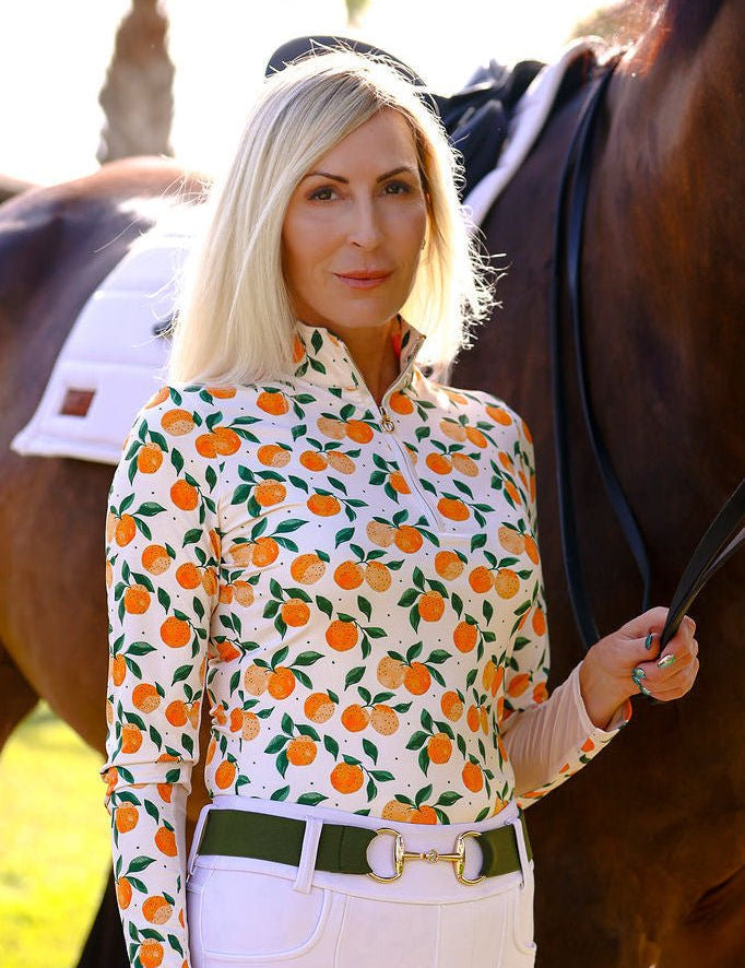 The Proper Fox Citrus Sun Shirt - Equiluxe Tack
