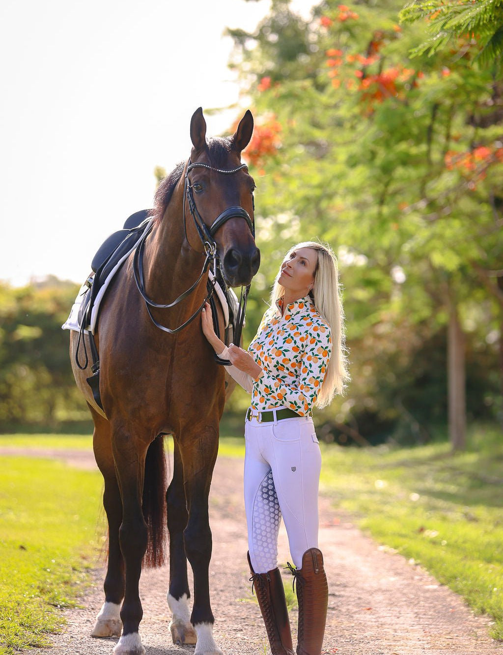 The Proper Fox Citrus Sun Shirt - Equiluxe Tack