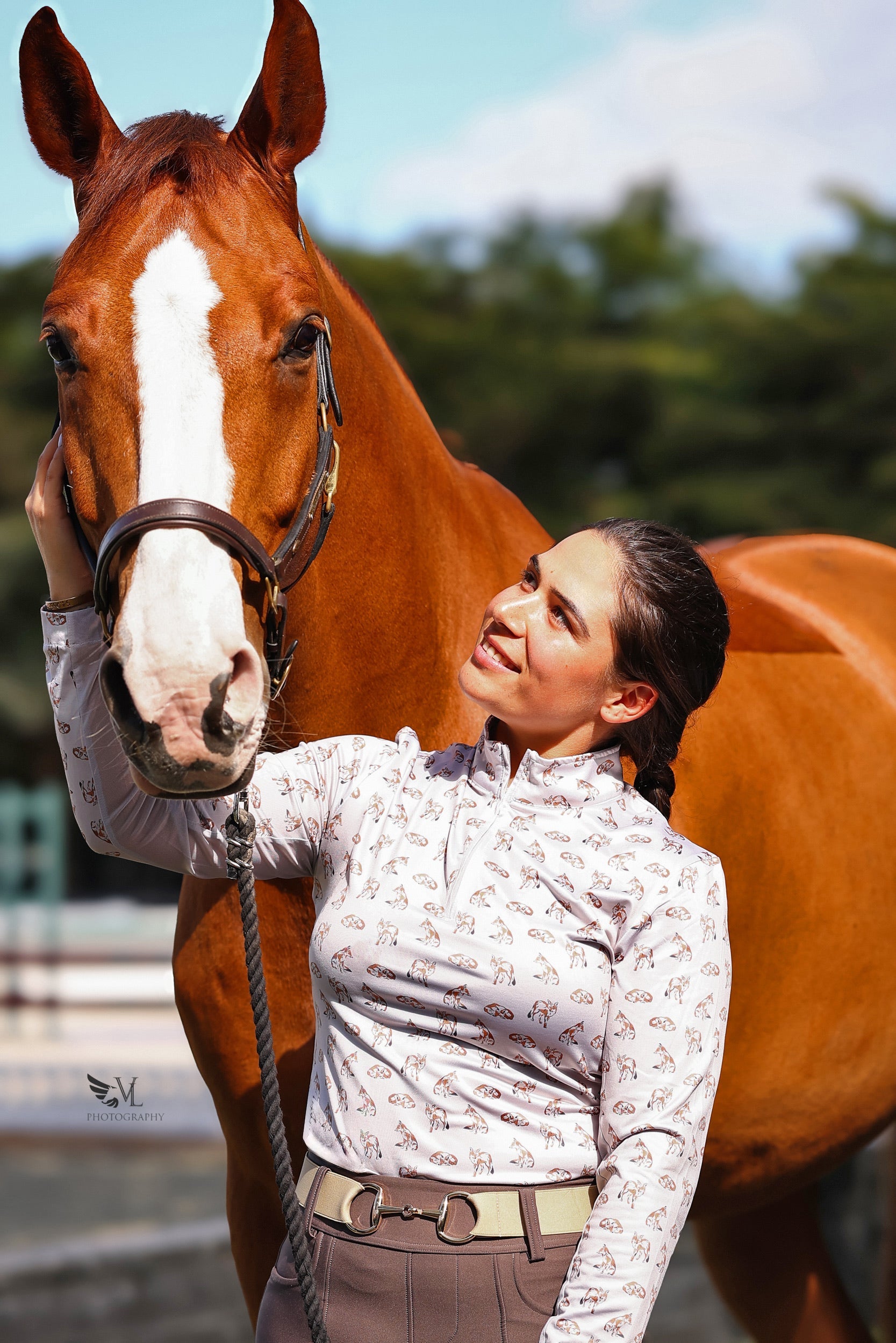 The Proper Fox 'Fox Sun Shirt' - Equiluxe Tack