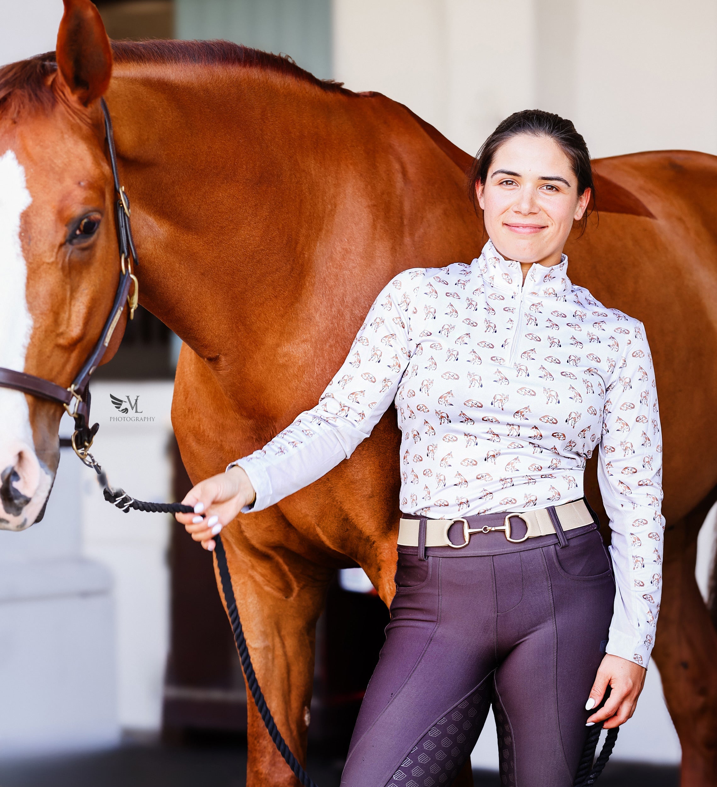 The Proper Fox 'Fox Sun Shirt' - Equiluxe Tack