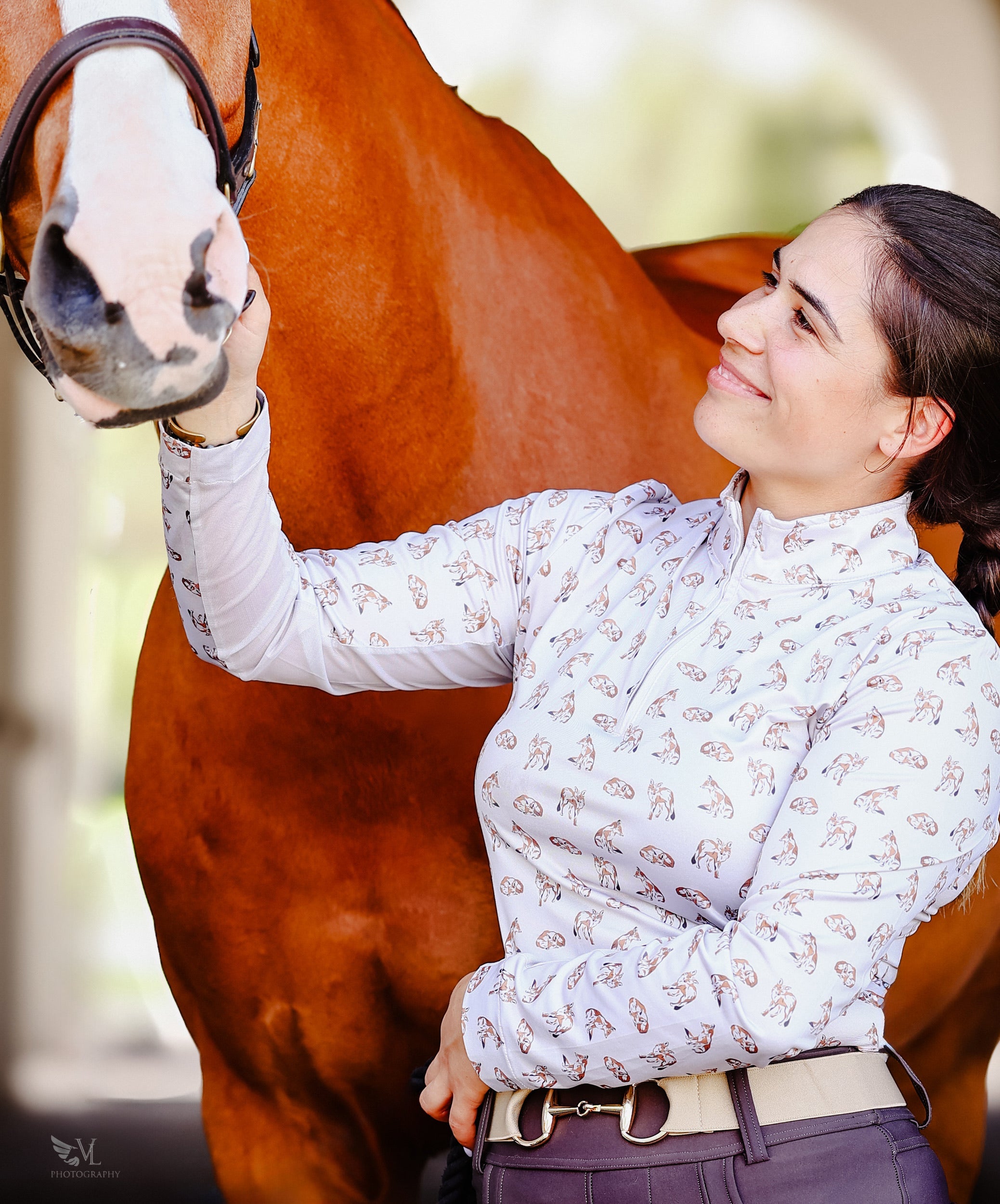 The Proper Fox 'Fox Sun Shirt' - Equiluxe Tack