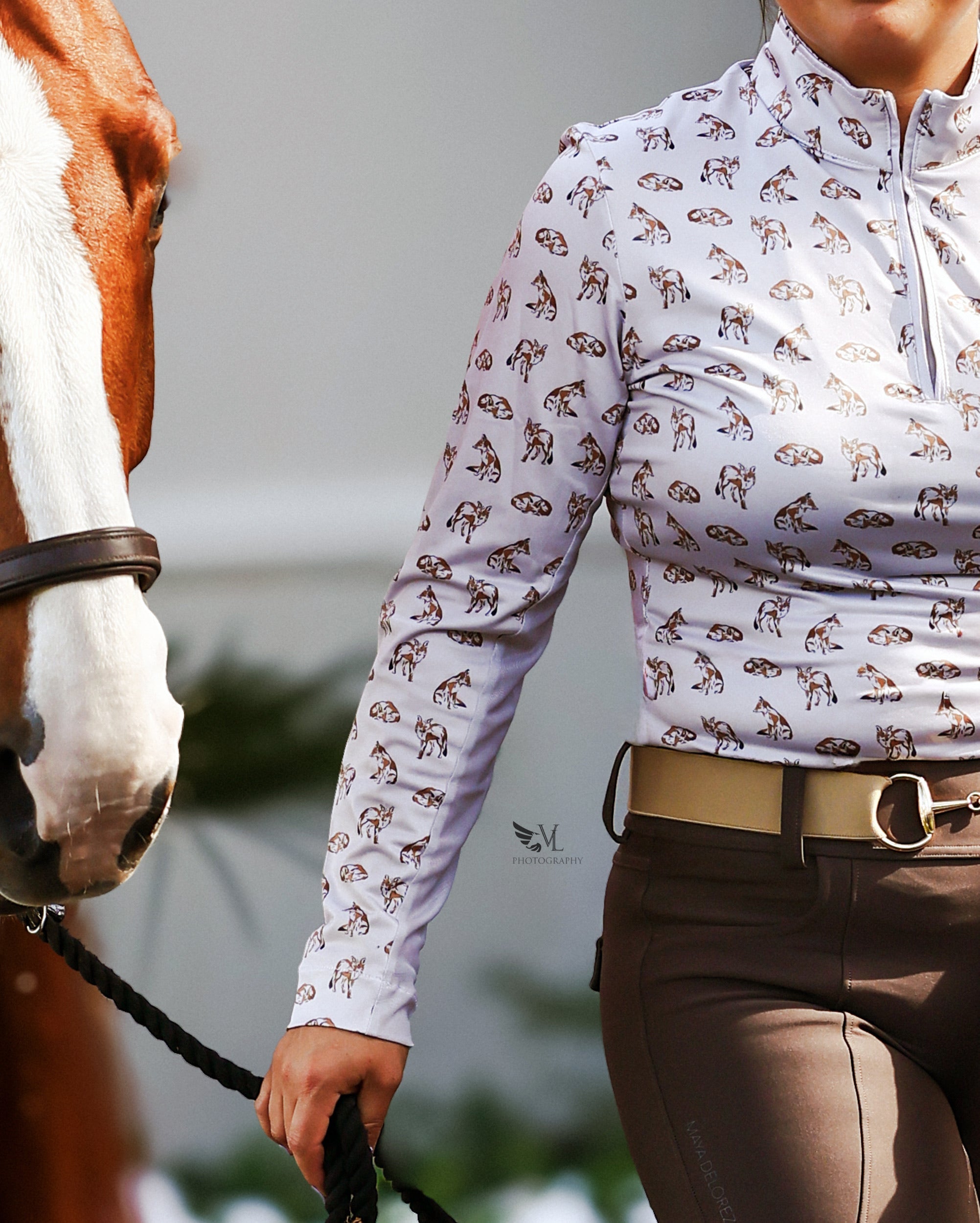 The Proper Fox 'Fox Sun Shirt' - Equiluxe Tack