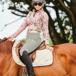 The Proper Fox Mauve Floral Sun Shirt - Equiluxe Tack