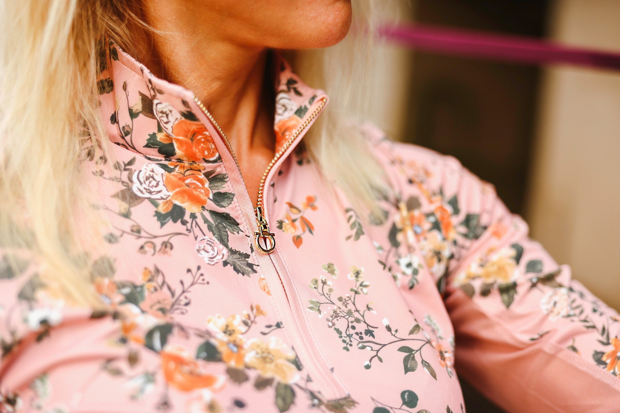 The Proper Fox Mauve Floral Sun Shirt - Equiluxe Tack