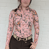 The Proper Fox Mauve Floral Sun Shirt - Equiluxe Tack