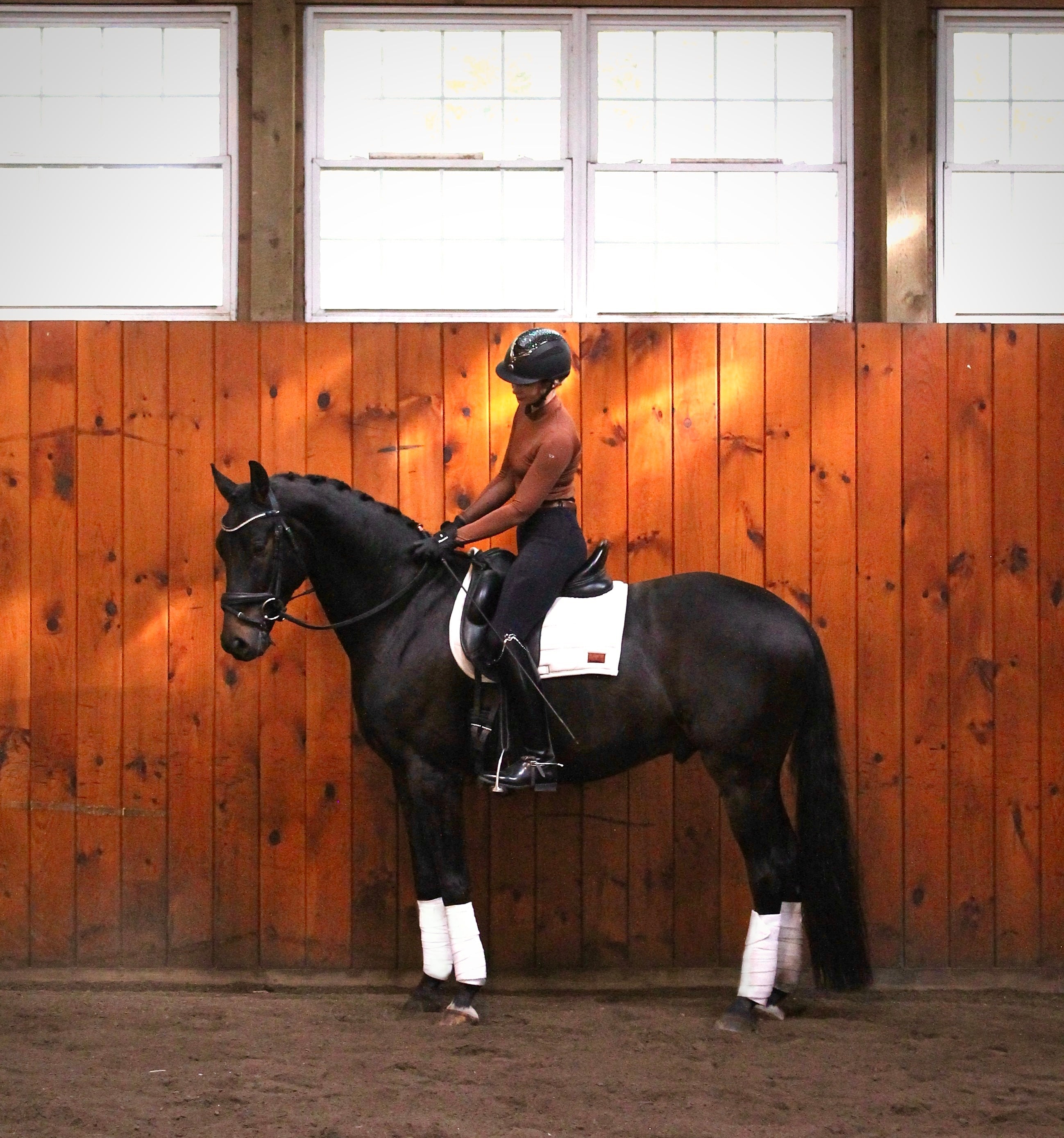 The Proper Fox Mocha Mockneck - Equiluxe Tack