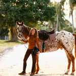 The Proper Fox Mocha Mockneck - Equiluxe Tack