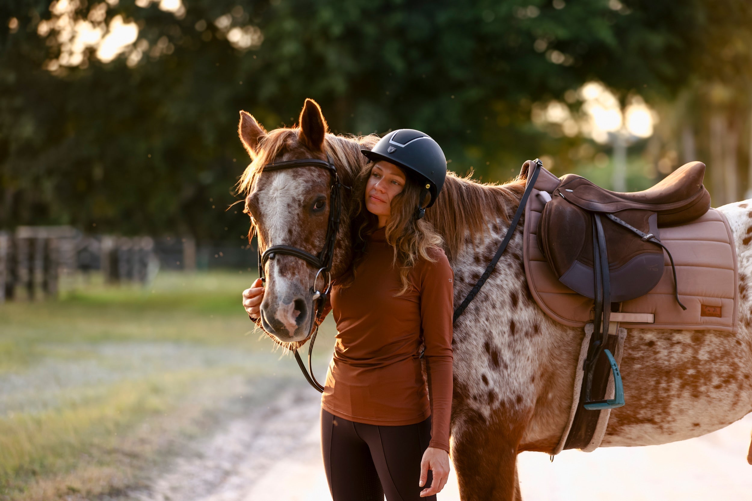 The Proper Fox Mocha Mockneck - Equiluxe Tack