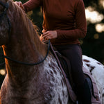 The Proper Fox Mocha Mockneck - Equiluxe Tack