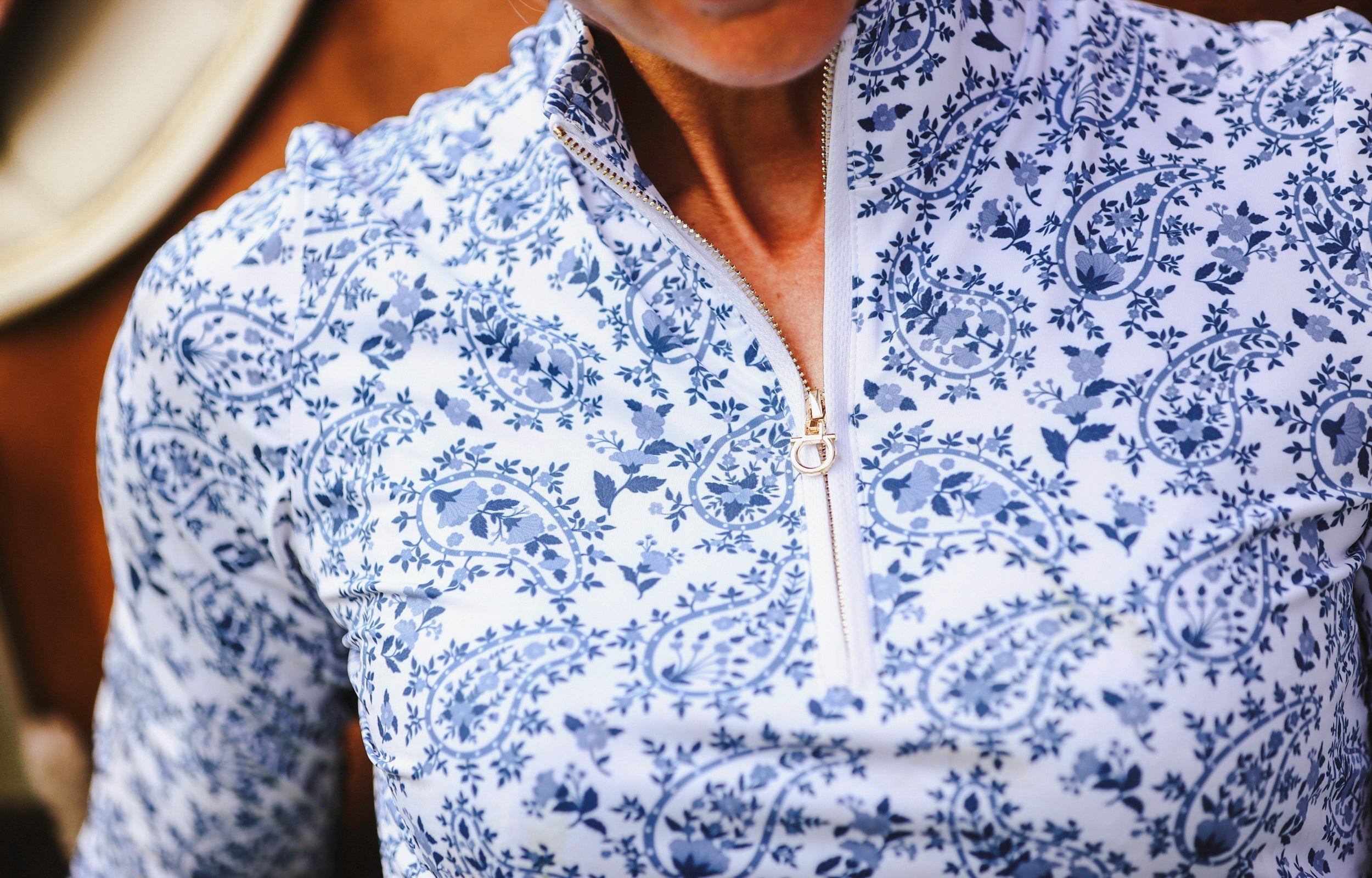 The Proper Fox Paisley Sun Shirt - Equiluxe Tack