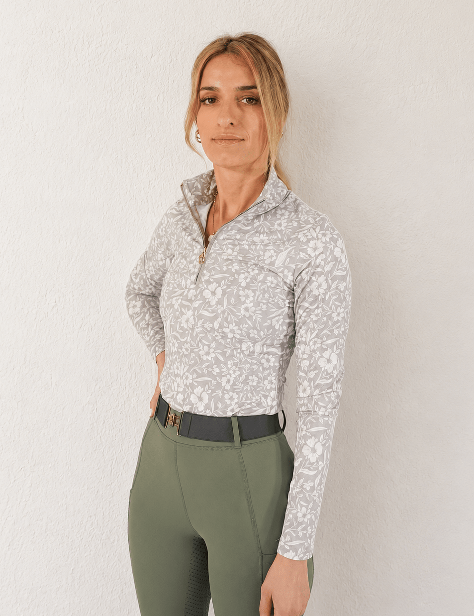 The Proper Fox Sage Floral Sun Shirt - Equiluxe Tack