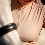 The Proper Fox Solid Beige Sunshirt - Equiluxe Tack