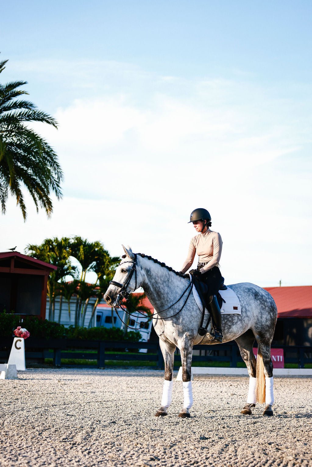The Proper Fox Solid Beige Sunshirt - Equiluxe Tack