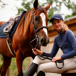 The Proper Fox Solid Blue Sunshirt - Equiluxe Tack