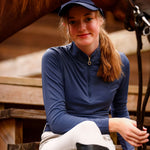 The Proper Fox Solid Blue Sunshirt - Equiluxe Tack