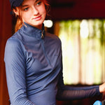 The Proper Fox Solid Blue Sunshirt - Equiluxe Tack