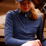 The Proper Fox Solid Blue Sunshirt - Equiluxe Tack