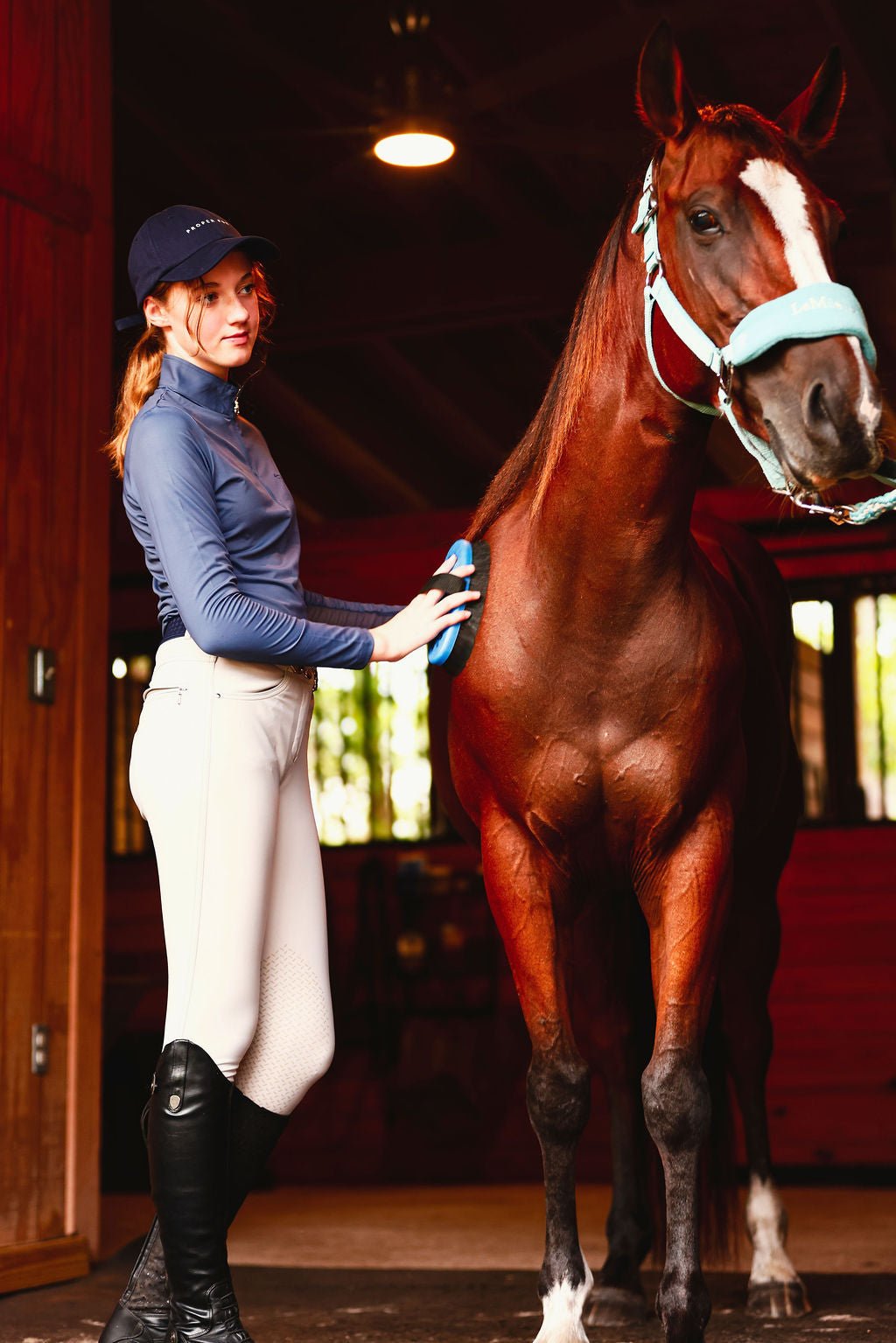 The Proper Fox Solid Blue Sunshirt - Equiluxe Tack