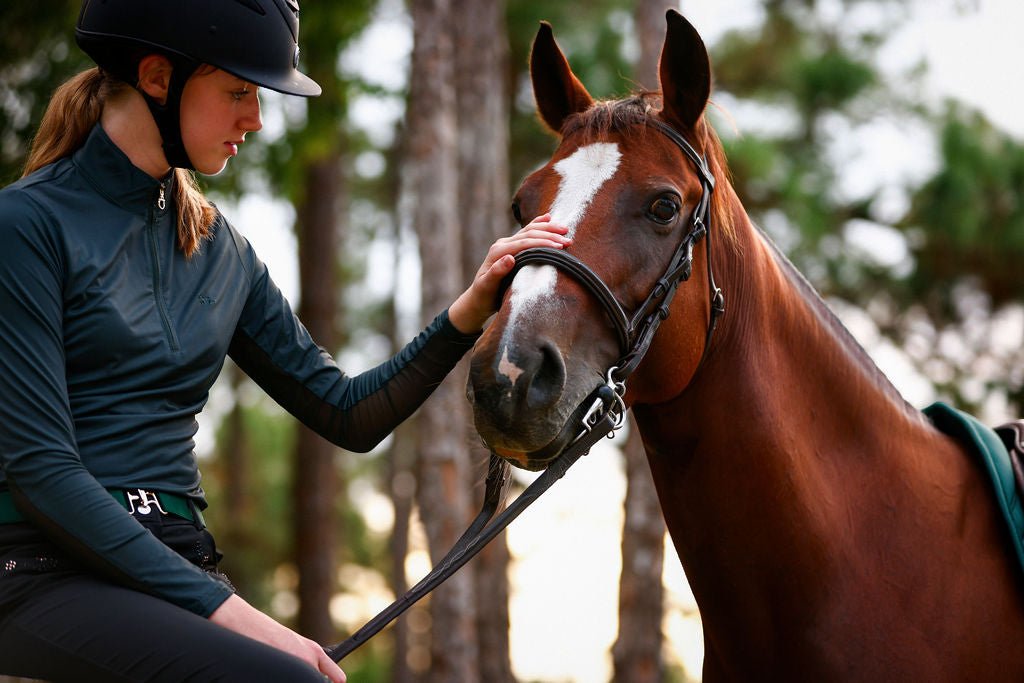 The Proper Fox Solid Green Sunshirt - Equiluxe Tack