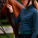 The Proper Fox Solid Green Sunshirt - Equiluxe Tack