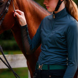 The Proper Fox Solid Green Sunshirt - Equiluxe Tack