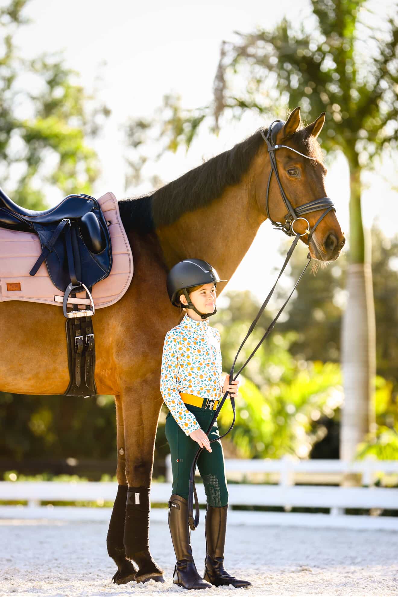 The Proper Fox Youth Citrus Sun Shirt - Equiluxe Tack