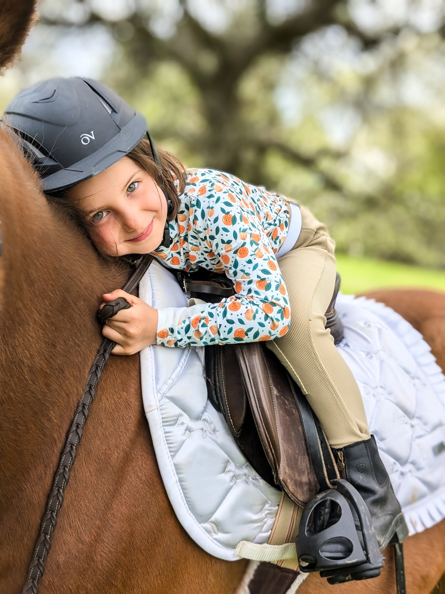 The Proper Fox Youth Citrus Sun Shirt - Equiluxe Tack